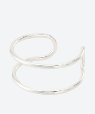 ＜HYKE (Women)＞ＢＡＮＧＬＥ　ｓｉｌｖｅｒ