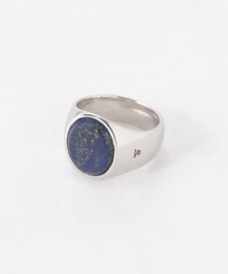 リング　Ｏｖａｌ　Ｂｌｕｅ　Ｌａｐｉｓ