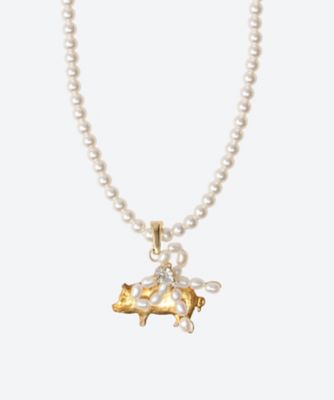 ＜laneii＞アムレート・チョーカー・ピッグ