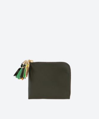 ＜Wallet COMME des GARCONS (Women/Men)＞Ｌ字型ＺＩＰ財布