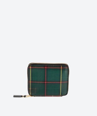 二つ折りＺＩＰ財布Ａ ＬＥＮＴＩＣＵＬＡＲ ＴＡＲＴＡＮ Ｂ