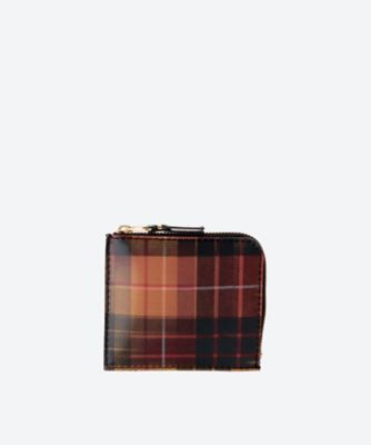 Ｌ字型ＺＩＰ財布　ＬＥＮＴＩＣＵＬＡＲ　ＴＡＲＴＡＮ　Ａ　８Ｚ－Ｌ１３１－０５１