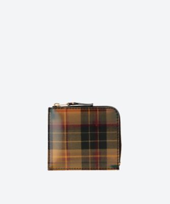 Ｌ字型ＺＩＰ財布　ＬＥＮＴＩＣＵＬＡＲ　ＴＡＲＴＡＮ　Ａ　８Ｚ－Ｌ１３１－０５１