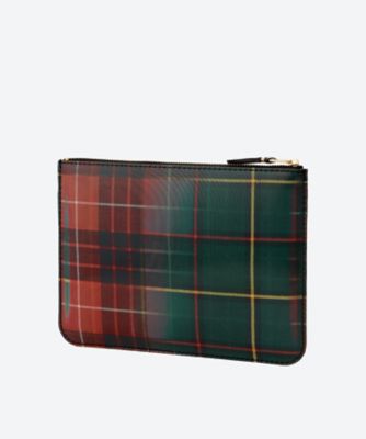 ＺＩＰポーチ　大　ＬＥＮＴＩＣＵＬＡＲ　ＴＡＲＴＡＮ　Ｇ