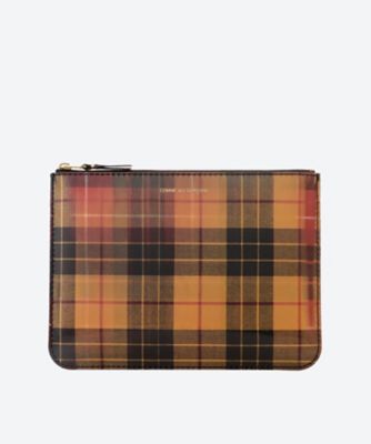 ＺＩＰポーチ　大　ＬＥＮＴＩＣＵＬＡＲ　ＴＡＲＴＡＮ　Ｇ
