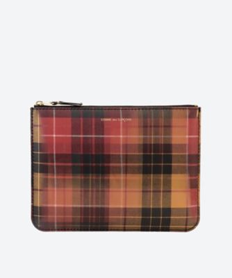 ＺＩＰポーチ　大　ＬＥＮＴＩＣＵＬＡＲ　ＴＡＲＴＡＮ　Ｇ