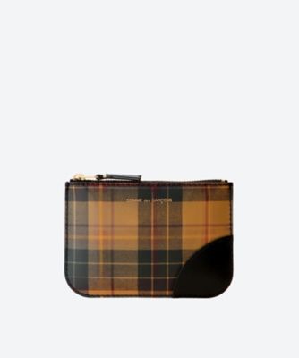 ZIPポーチ 小 LENTICULAR TARTAN F 8Z