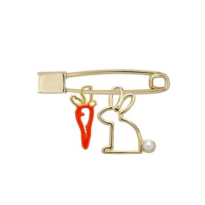 ALIITA (Women)/アリータ ARPITA DUO BUNNY FRUIT ブローチ YELLOW GOLD ブローチ・バッジ【三越伊勢丹/公式】