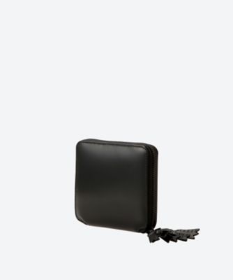 COMME des GARCONS 型押しレザー二つ折り財布 黒 COMME des GARCONS（コムデギャルソン） 財布 二つ折り財布 CLASSIC