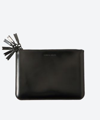 ＜Wallet COMME des GARCONS (Women/Men)＞ジッパーメドレー　ポーチ大