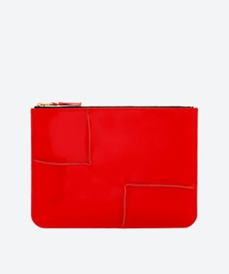 ＜Wallet COMME des GARCONS (Women/Men)＞リバースドヘム　ポーチ大