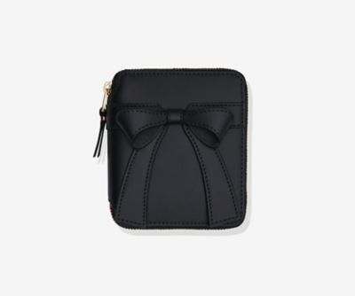 ＜Wallet COMME des GARCONS (Women/Men)＞ビッグボウ　二つ折り財布　８Ｚ－Ｏ２１０－０５１