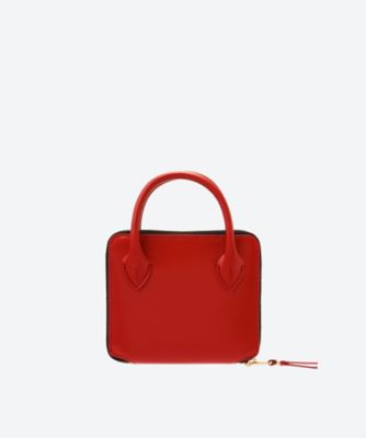 Wallet COMME des GARCONS (Women/Men)/ウォレット コム デ ギャルソン ハンドルズ 二つ折り 8Z-U210-051 RED 財布・マネークリップ【三越伊勢丹/公式】