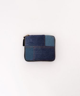 ＜Wallet COMME des GARCONS (Women/Men)＞デニムポケット　二つ折りＺＩＰ財布Ａ　８Ｚ－Ｐ２１０－０５１