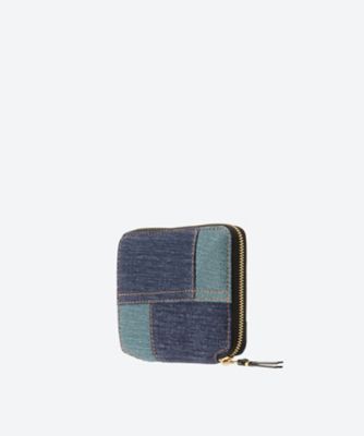 デニムポケット 二つ折りZIP財布A 8Z－P210－051
