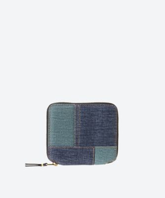 デニムポケット 二つ折りZIP財布A 8Z－P210－051