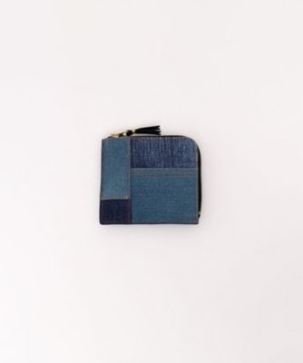 ＜Wallet COMME des GARCONS (Women/Men)＞デニムポケット　Ｌ字型ＺＩＰ財布　８Ｚ－Ｐ３１０－０５１