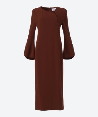 Ａｓｙｍｍｅｔｒｉｃａｌ　Ｃｏｌｌａｒ　Ｌｏｎｇ　Ｄｒｅｓｓ