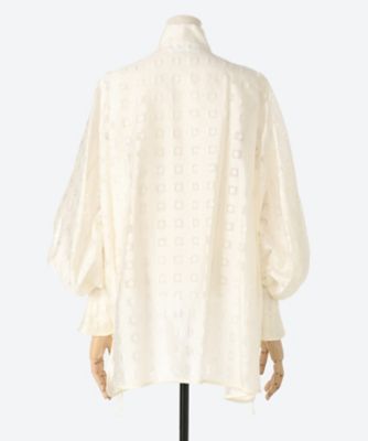 Mame Floral Cut-Jacquard Shirt smcint.com