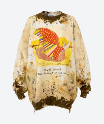 KIDILL×Henry Darger コラボレーションプルオーバースウェット