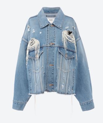 ＜doublet (Women)＞ＰＥＡＲＬ　ＤＥＣＯＲＡＴＩＯＮ　ＤＥＮＩＭ　ＪＡＣＫＥＴ