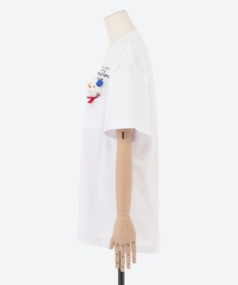 【中古】doublet WITH SNOWMAN T-SHIRT M T-SHIRT WITH SNOWMAN (23SS29CS266) | doublet / カットソー