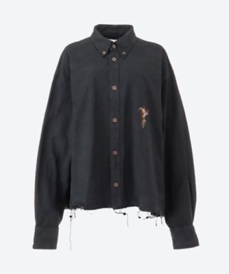 ＜doublet (Women)＞ＯＶＥＲＳＩＺＥＤ　ＣＵＴ―ＯＦＦ　ＳＨＩＲＴ