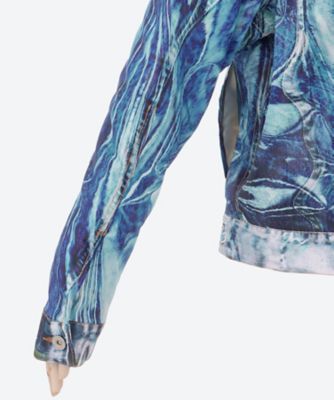 ＭＩＲＡＧＥ　ＰＲＩＮＴＥＤ　ＤＥＮＩＭ　ＪＡＣＫＥＴ