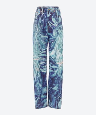 ＜doublet (Women)＞ＭＩＲＡＧＥ　ＰＲＩＮＴＥＤ　ＤＥＮＩＭ　ＰＡＮＴＳ