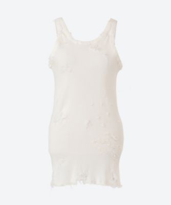 ＜doublet (Women)＞ＤＥＳＴＲＯＹＥＤ　ＴＡＮＫ　ＴＯＰ