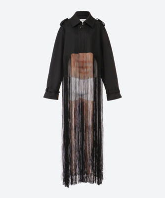 ＜doublet (Women)＞ＢＯＤＹ　ＰＡＩＮＴＥＤ　ＦＲＩＮＧＥ　ＣＯＡＴ