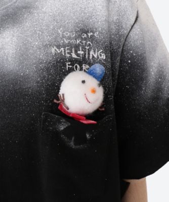 ＳＮＯＷ　ＰＡＩＮＴＥＤ　Ｔ－ＳＨＩＲＴ　ＷＩＴＨ　ＳＮＯＷＭＡＮ