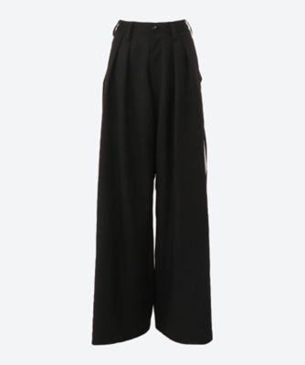 ＜sulvam (Women)＞ＧＡＢＡＲＤＩＮＥ　ＰＩＰＩＮＧ　ＷＩＤＥ　ＰＡＮＴＳ