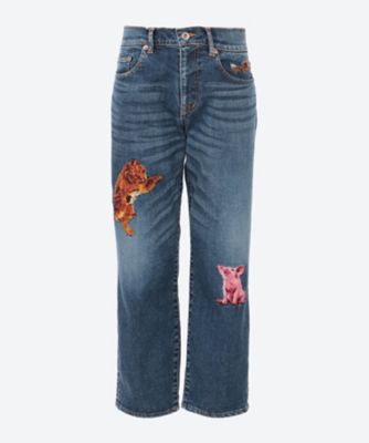 ＜doublet (Women)＞ＳＵＰＥＲ　ＳＴＲＥＴＣＨ　ＫＩＤＳ　ＤＥＮＩＭ　ＰＡＮＴＳ