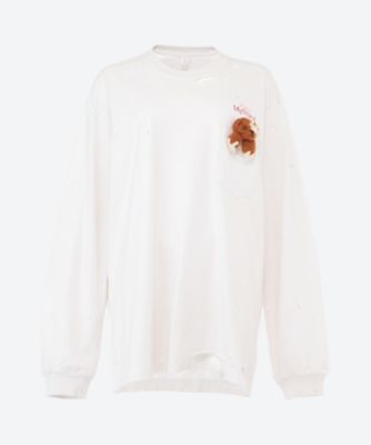 ＬＯＮＧ ＳＬＥＥＶＥ Ｔ―ＳＨＩＲＴ ＷＩＴＨ ＭＹ ＦＲＩＥＮＤ | doublet (Women)/ダブレット |  三越伊勢丹オンラインストア・通販【公式】