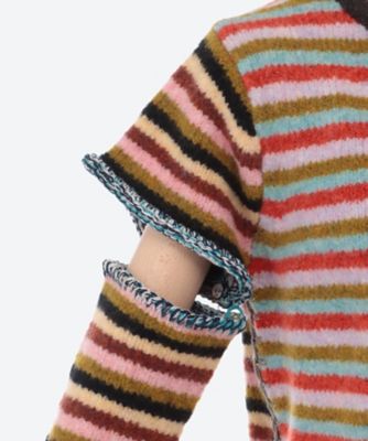 YANYAN ウール半袖ニット CITYSHOP（シティーショップ）の「【YANYAN/ヤンヤン】CHECKED