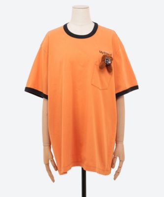 【関税込み】doublet オレンジ With My Friend Tシャツ doubletのオレンジ With My Friend Tシャツがセール中