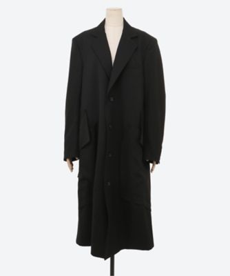 sulvam ロングコート サルバム sulvam Gabazine Lace Long Coat （Black-Purple