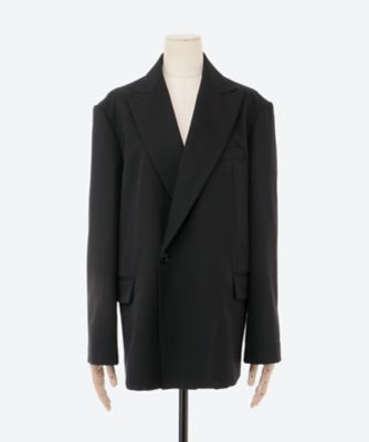 Sulvam 1ボタンジャケット sulvam(サルバム) Slash 1 botton jacket テーラードジャケット