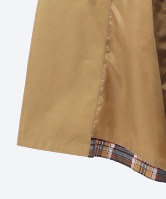 【試着程度】KIDILL チェック柄 ハンティング ロングコート KIDILL キディル トレンチコートタータンチェック黒グリーン系