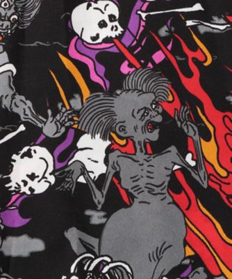 ペイント　シャツ　ブラック　レジェンダdoubletラフシモンズKIDILL 短丈ペイント黒シャツレジェンダdoubletラフシモンズKIDILL