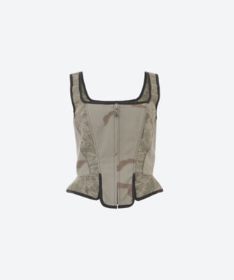 ＜MARINE SERRE (Women) ＞スクエアトップス