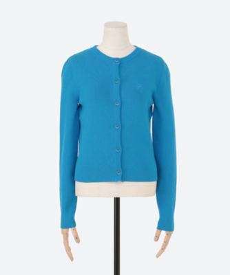 マリーン セル MARINE SERRE Marine Serre カーディガン Moon Jacquard Knit Fitted Cardigan  （TA10/TAN）