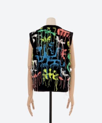 charles jeffrey loverboy ニット　ベスト　シャツ Charles Jeffrey Loverboy - ガドル ベスト | HBX - ハイプ