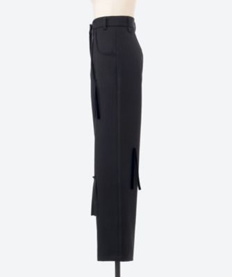 パンツ SIGNATURE Tutu wide slacks black 21ss-2wdsl003 パンツ 242＿WPT014T | song for the mute/ソング