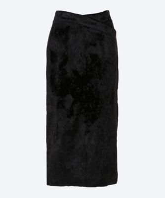 ＜KIMHEKIM (Women)＞スカート　ＫＩＭＨＥＫＩＭ２４ＦＷ／ＰＦ２４－ＳＫ０１－ＢＫ
