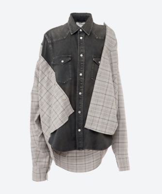 ＜doublet (Women)＞ＵＮＤＲＥＳＳＥＤ　ＬＡＹＥＲＥＤ　ＳＨＩＲＴ