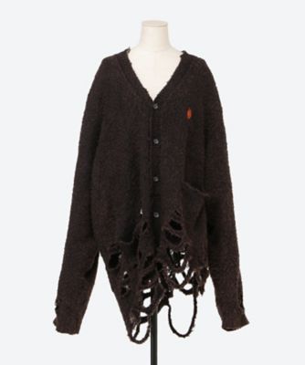 ＜doublet (Women)＞ＺＯＭＢＩＥ　ＳＩＬＨＯＵＥＴＴＥ　ＫＮＩＴ　ＣＡＲＤＩＧＡＮ