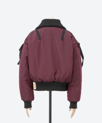 新品 Paula Canovas del Vas パファージャケット 23AW Paula Canovas del Vas（パウラカノバスデルヴァス）の「AW23 RIBBED