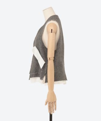 sulvam ベスト sulvam / サルバム】SCARS HORSE LEATHER VEST（ベスト